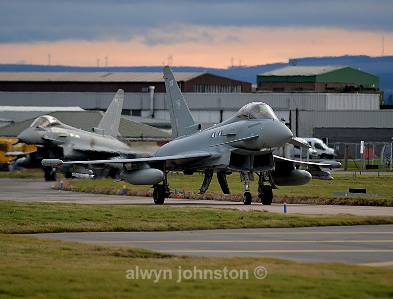TYPHOON 3 - RAF LOSSIEMOUTH VISIT NOV 2017