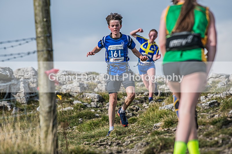 Year 8-9-208 - The English Schools Fell Running Championship Giggleswick Year 8-9 Sunday 6th October 2024