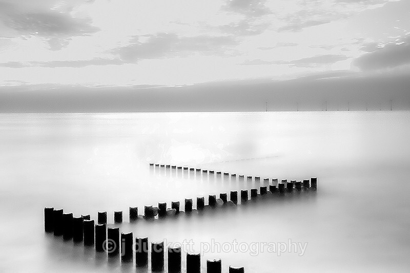Zig Zag Groynes, Caister on Sea