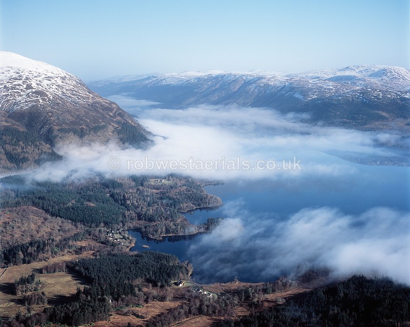 A00734GX Loch Lochy from above Achnacarry in 2018 - Lochs, glens and rivers