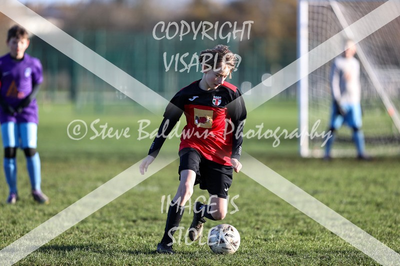 1DX32054 - 2025-11-23 FC Abbey Meads U13 Purple V Highworth Town Junior FC U13 T