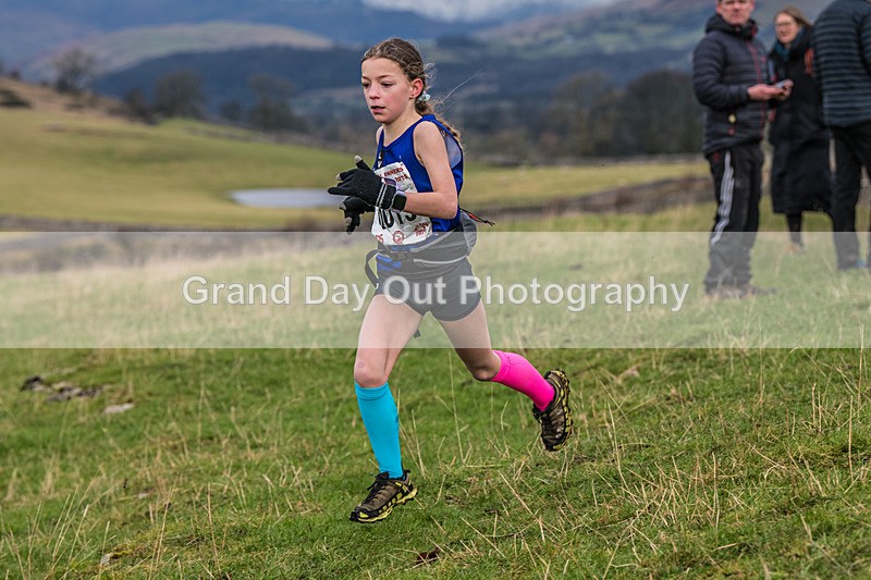 Cunswick U13-143 - Kendal Winter League Cunswick Scar Junior Under 13 Fell Race Sunday 26th January 2025