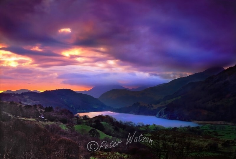 Llyn Gwynant Snowdonia Wales - Land