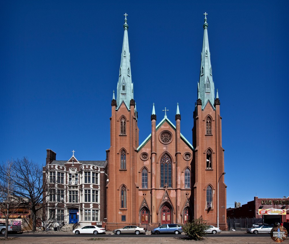 Assumption BVM Church (Philadelphia, PA) | Street View Exterior - Assumption of the Blessed Virgin Mary