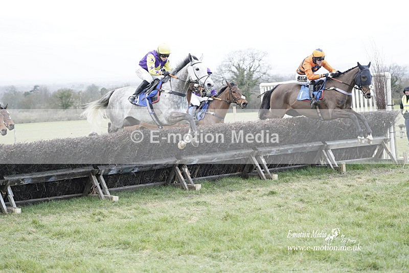 PtP 250223 0708 - Kimblewick Hunt Point-to-Point Kingston Blount 25/02/23