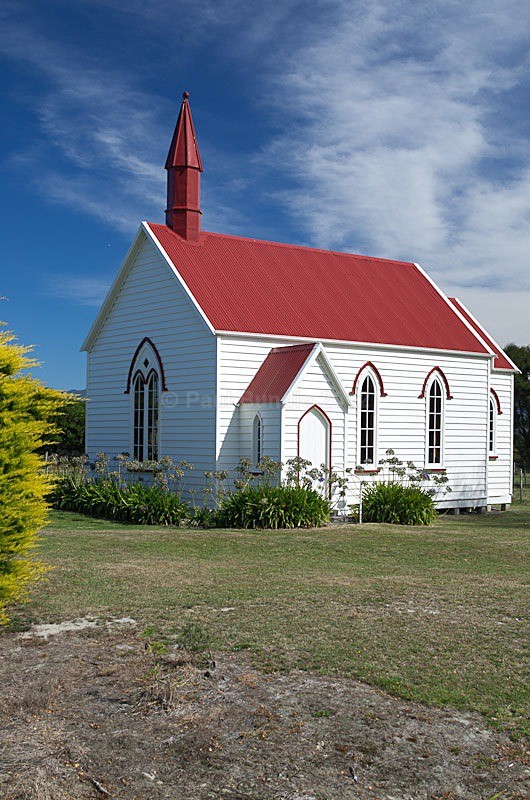 church nr Martinborough - New Zealand North Island