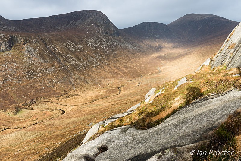 Lighting the Annalong Valley - Mourne Mountains