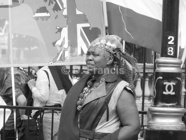 'Joy' (b&w) - Candid People
