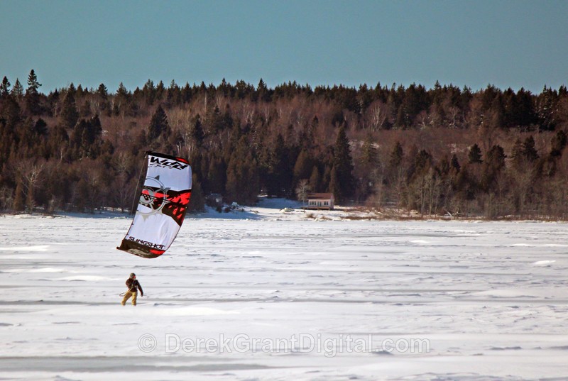 Snowkiting on the Kennebecasis - 4 - Sport & Recreation