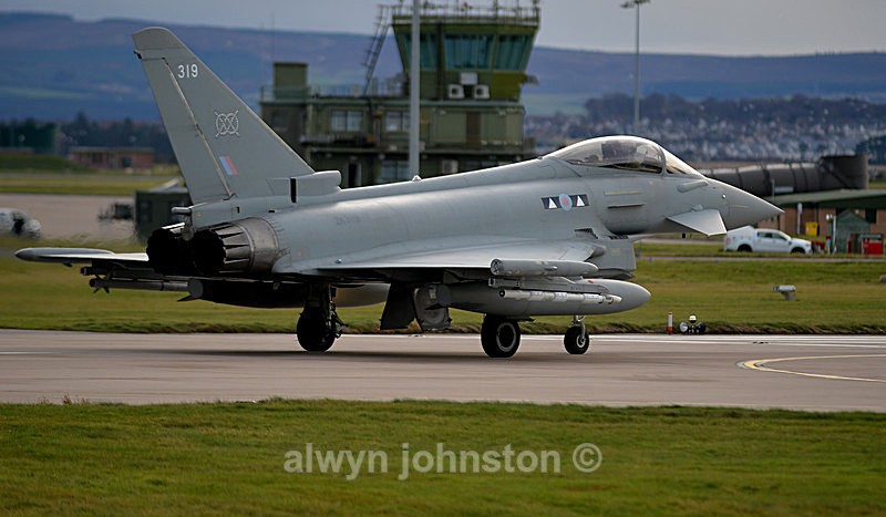 TYPHOON 4 - RAF LOSSIEMOUTH VISIT NOV 2017