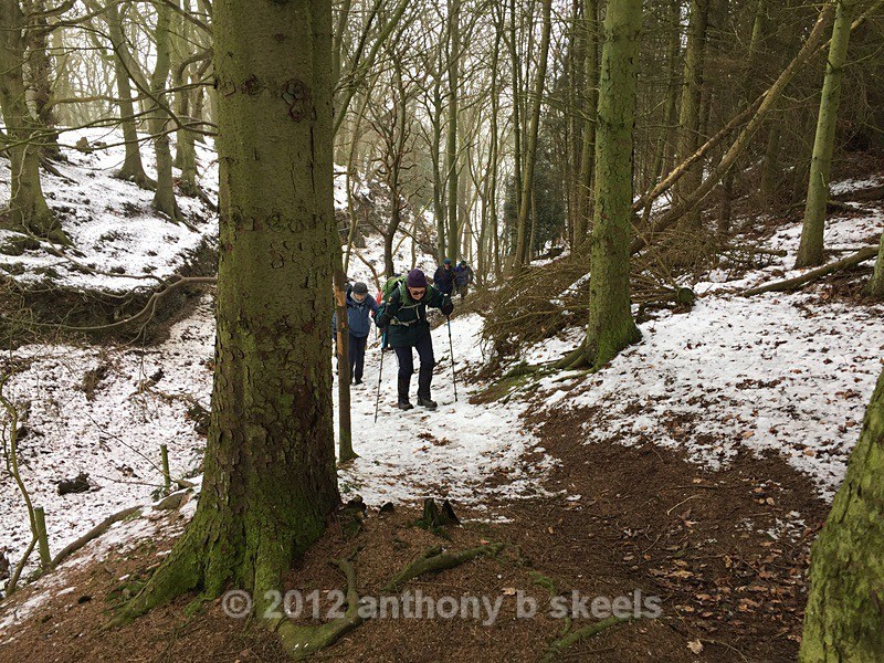 026.Climbing up to Oldfield Lane. - Third Saturday Walks Collection Two.