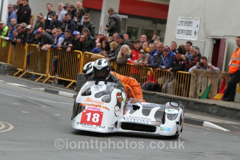 Wayne Lockey & Mark Sayers - Sure Sidecar Race 2