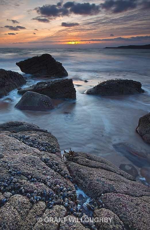 Sunset Gairloch Wester Ross - Vertical Images