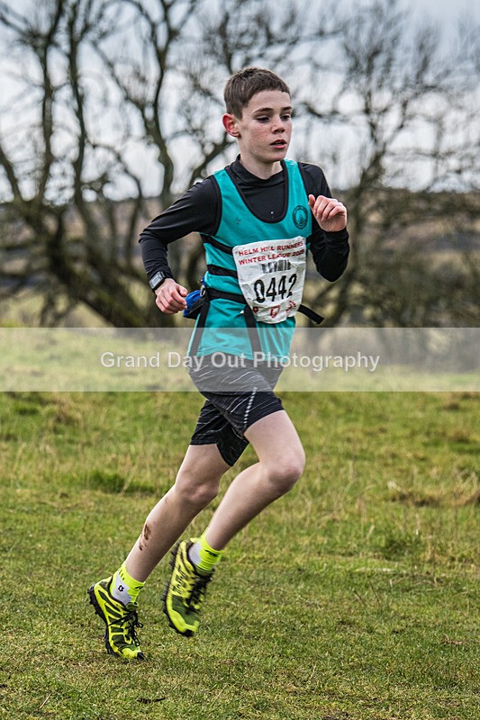 Cunswick U13-8 - Kendal Winter League Cunswick Scar Junior Under 13 Fell Race Sunday 26th January 2025