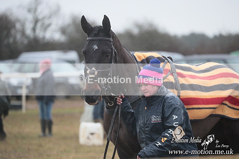 PtP 260125 649 - Cocklebarrow Point-to-Point racing with the Heythrop Hunt 26/01/25
