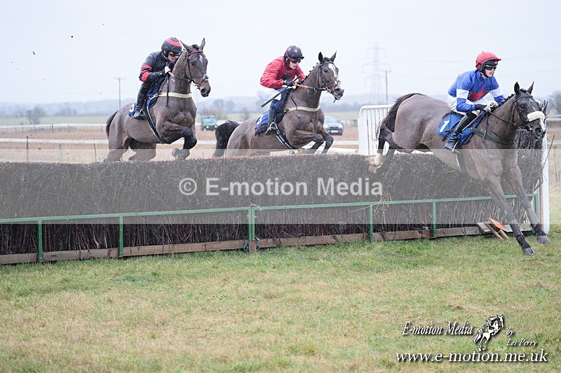 PtP 260125 39 - Cocklebarrow Point-to-Point racing with the Heythrop Hunt 26/01/25