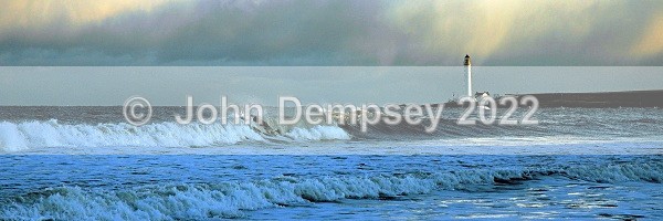 Stormclouds On The Lighthouse - Montrose Panoramas