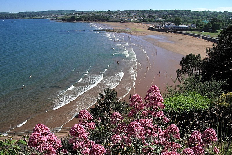 Looking down on Goodrington - Paignton Preston Goodrington