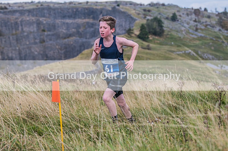 Year 7-55 - The English Schools Fell Running Championship Giggleswick Year 7 Sunday 6th October 2024