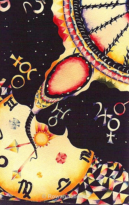 Secret Life of the Universe  © Rowan Taliesin 1986 - MY JOURNEY AS AN ARTIST