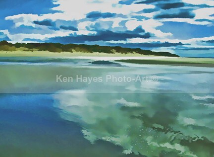 Formby Beach01 - Impressionist