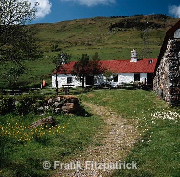 Munro's house, Auchindrain crofting museum, Inveraray - Highland