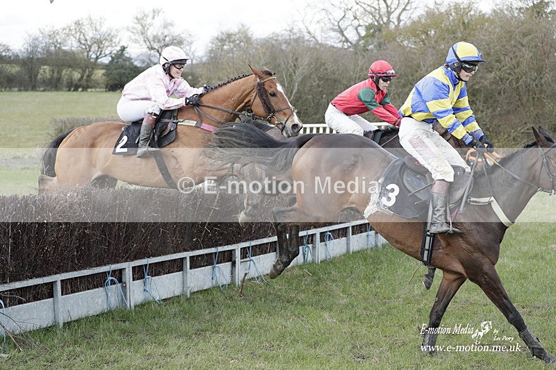 PtP 180323 730 - Shelfield Park Races with Croome & West Warwickshire Hunt  18/03/23