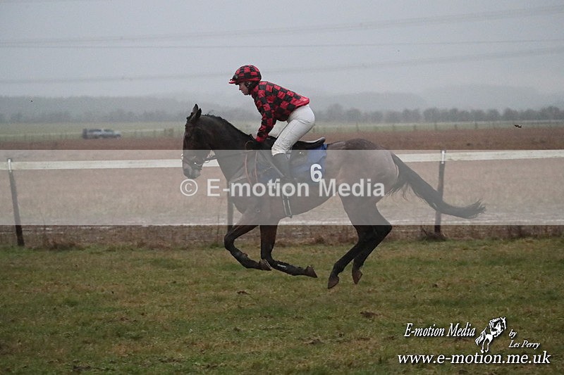 PtP 260125 1218 - Cocklebarrow Point-to-Point racing with the Heythrop Hunt 26/01/25