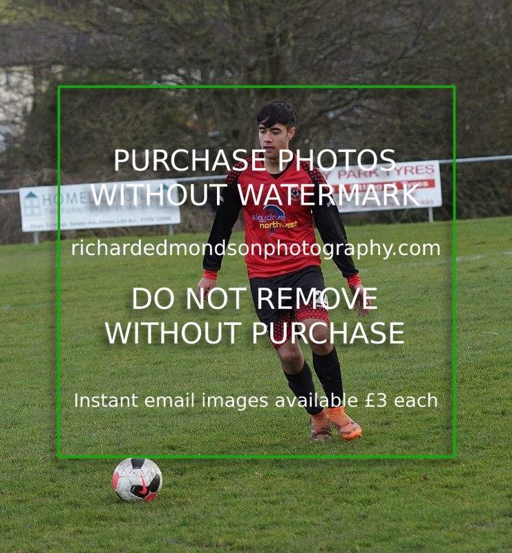 Image 73 - Wattsfield Under 17s v Grange United (Sunday 8 March 2020)