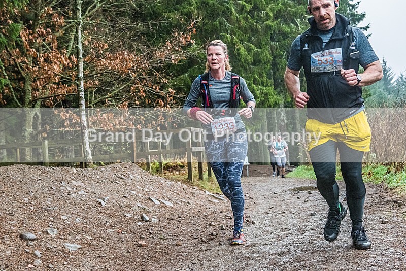 Glentress-494 - High Terrain Events Glentress Winter Trail half Marathon & 10K Trail Run Saturday 19th November 2022