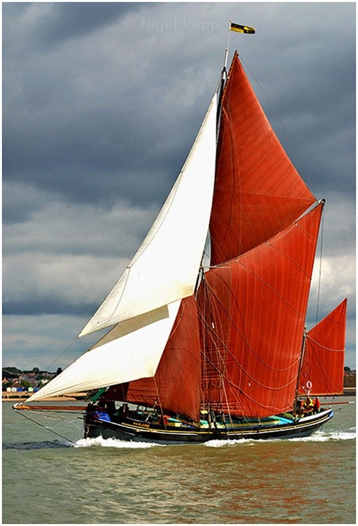 Heading For Home - Colne Barge and Smack Race