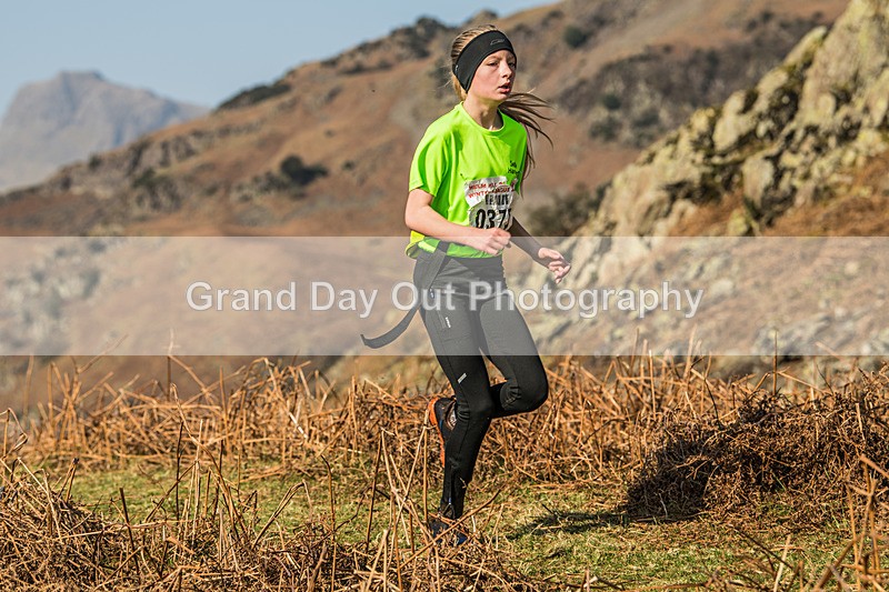 Elterwater-137 - Kendal Winter League Elterwater Under 13 Fell Race Sunday 9th March 2025