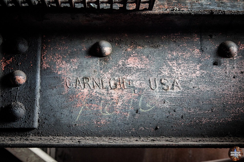 St. Nicholas Coal Breaker (Mahanoy City, PA) | Carnegie Steel Beam - St. Nicholas Breaker
