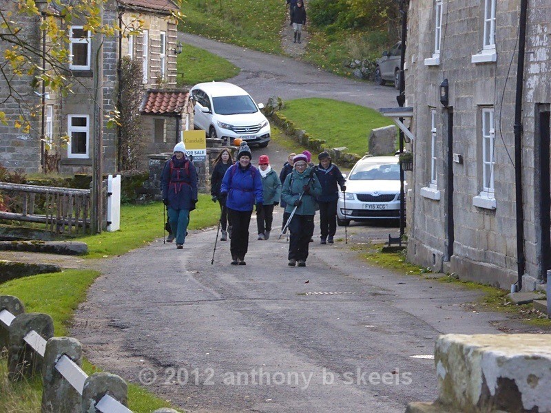 073  Dropping down then up into Lastingham - York Minster Walkers Collection 2025