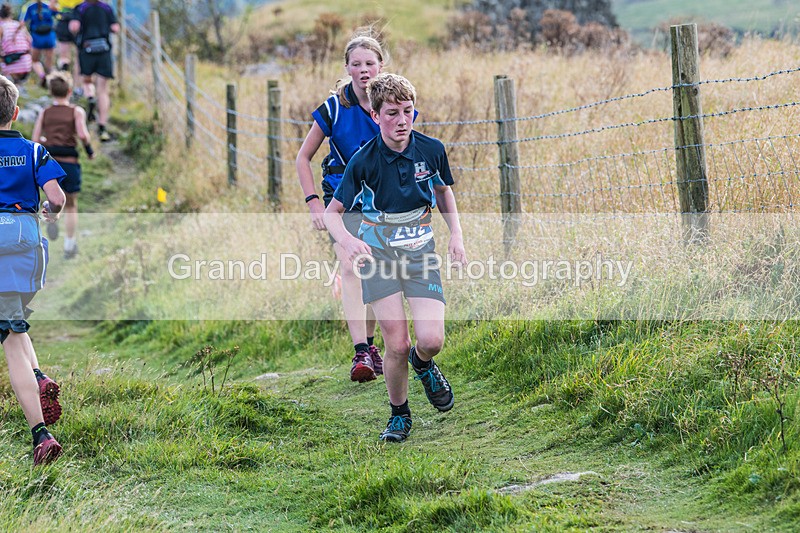 Year 8-9-176 - The English Schools Fell Running Championship Giggleswick Year 8-9 Sunday 6th October 2024