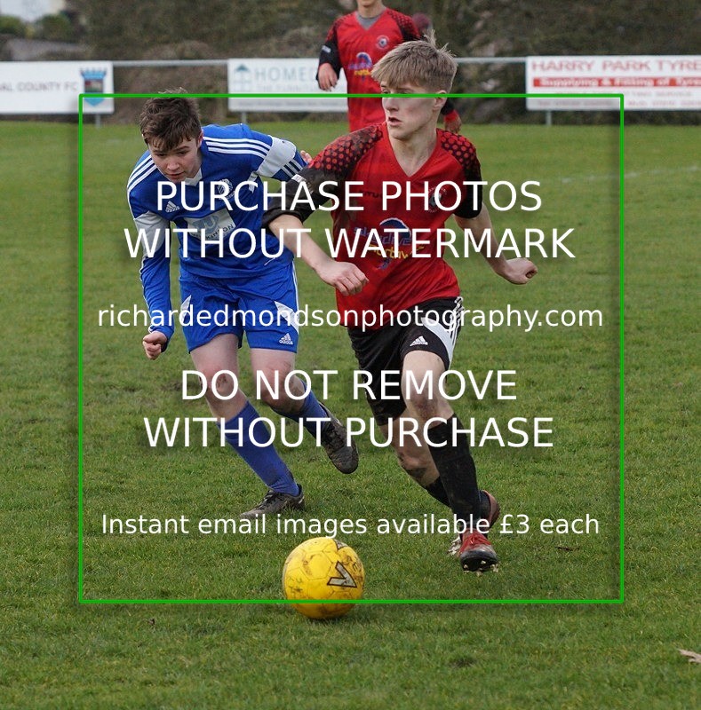 Image 106 - Wattsfield Under 17s v Grange United (Sunday 8 March 2020)