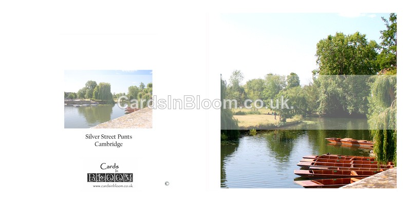 06 Silver Street Punts - CAMBRIDGE CARDS
