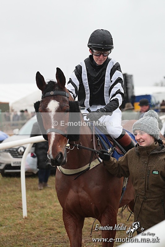 PtP 260125 202 - Cocklebarrow Point-to-Point racing with the Heythrop Hunt 26/01/25
