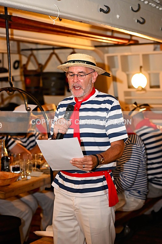 HMS PICKLE-89 - PICKLE NIGHT HMS WARRIOR 1860