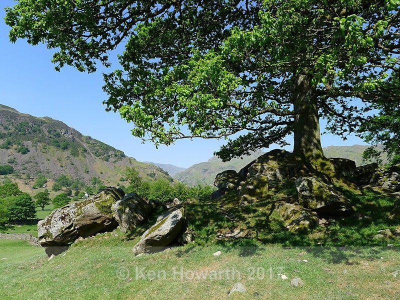 The Langdale Boulders, Copt Howe Prehistoric rock carvings - Lake District Curiosities
