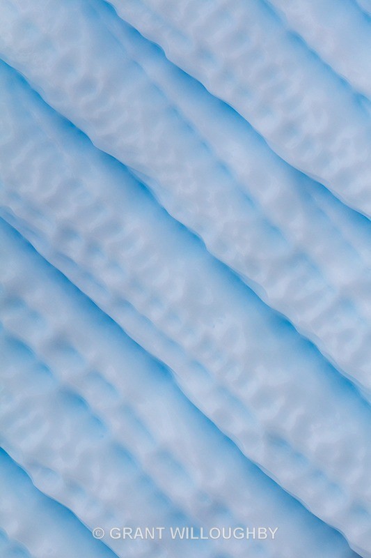 Cool blue iceberg detail - Antartica