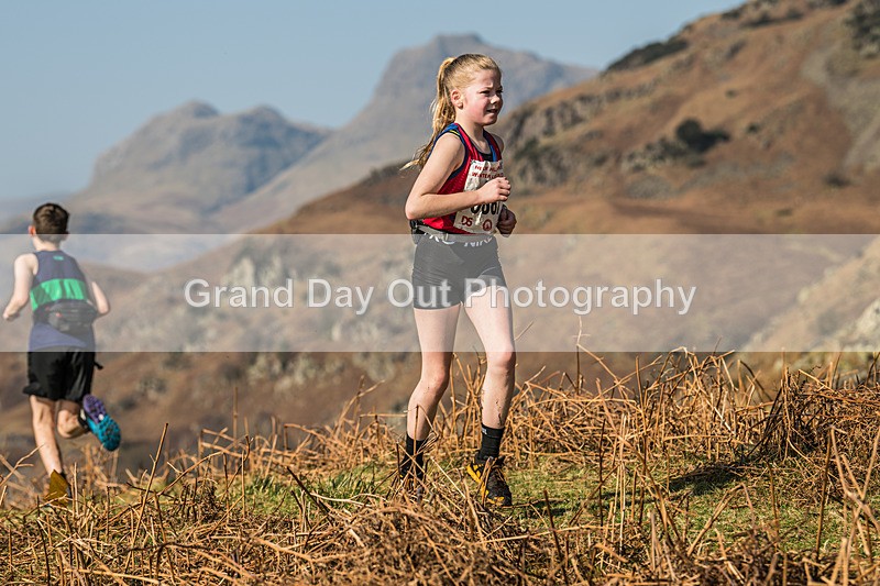 Elterwater-153 - Kendal Winter League Elterwater Under 13 Fell Race Sunday 9th March 2025