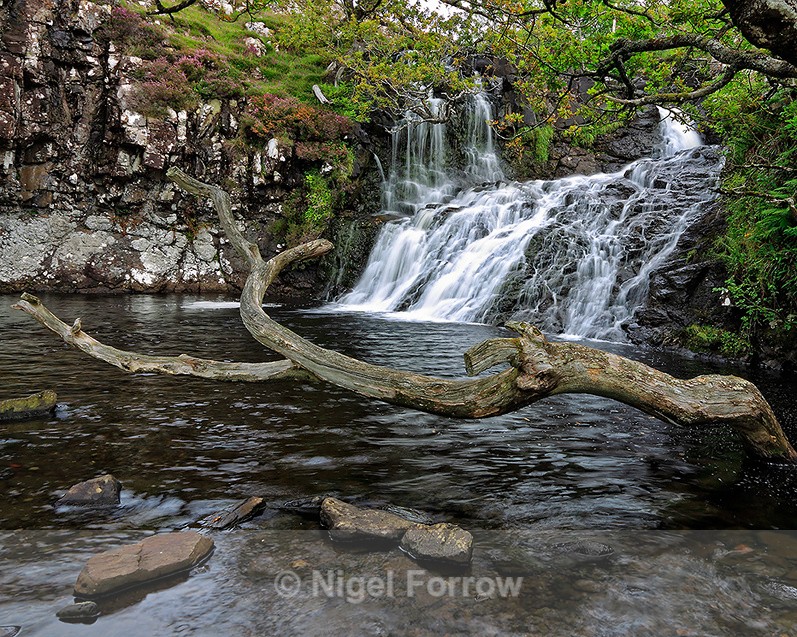 Eas Fors Waterfall on the Isle of Mull - Scotland