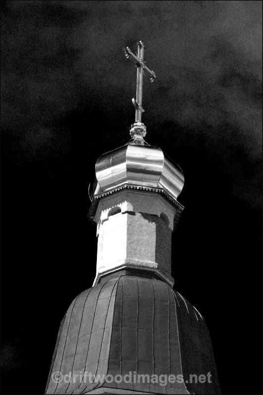 Archangel one spire bw   - Archangel, Russia