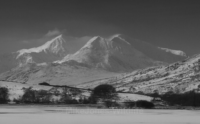 Snowdon Horeshoe, Winter. - ANGLESEY @ NORTH WALES LANDSCAPE PHOTOGRAPHY