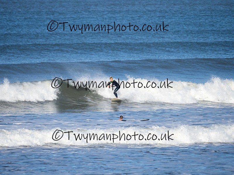 PA263249 - Westward Ho! surfers 26/10