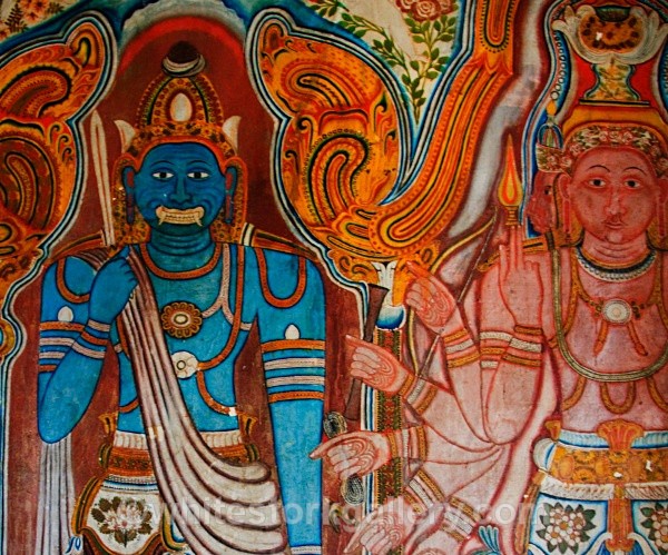 Mulgirigalla Temple Painting, Sri Lanka - Asia