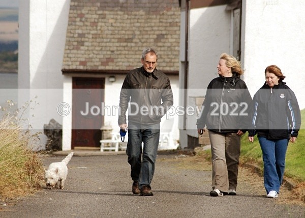 Here Comes Sandy - Walking the Dog