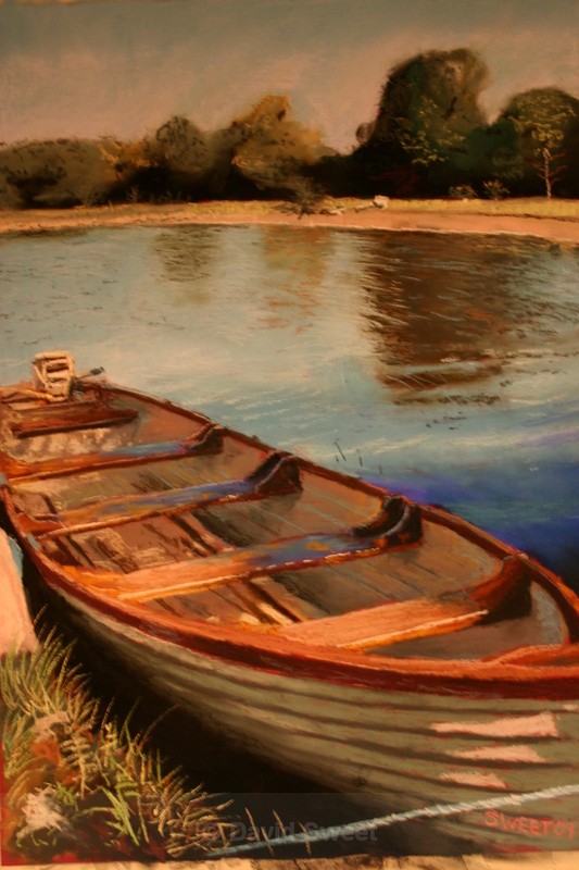 Boat Lovely Leitrim - Paintings