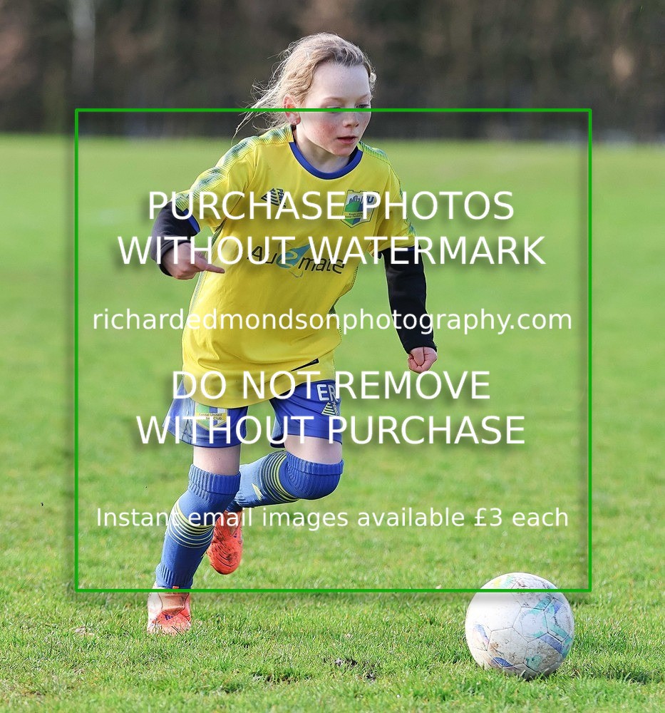 533A3161 - Kendal United Girls Under 10's vs Lune Valley Lightning Under 10's
